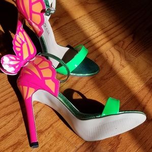 Butterfly Shoes flirty Sandals Heels